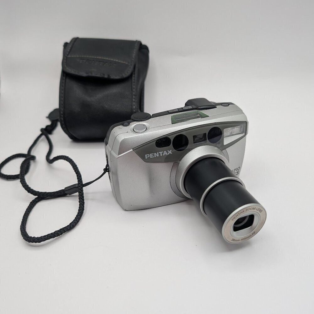Pentax Espio 105S 35mm Film Camera 38mm-105mm AF Pentax Zoom Lens - TESTED